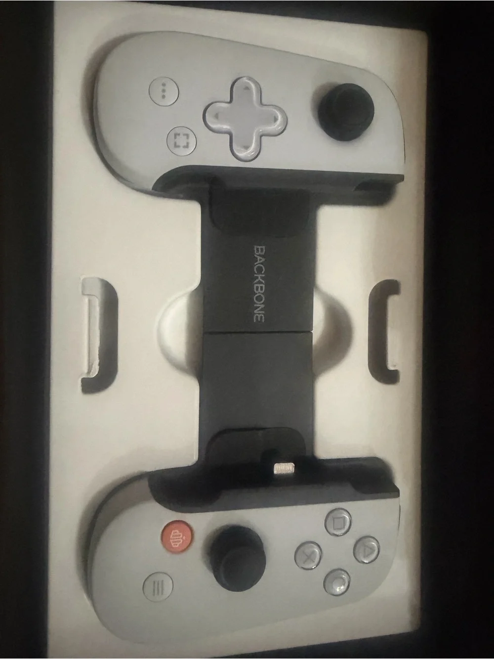 Mobile Gaming Controller - White and Black